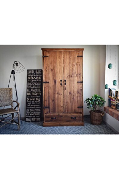 viesse home Masif Ahşap Gardırop