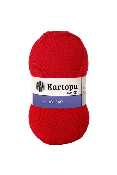 Kartopu Νέο Ak Soft K150 5 Τεμάχια Κόκκινο
