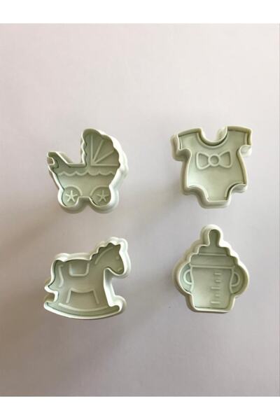DALKIR GIDA Baby Push-Pull Set 4-Piece Cookie Mold