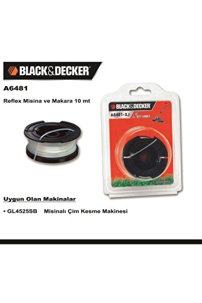 Black&Decker A6481 Gl4525sb Için Yedek Misina