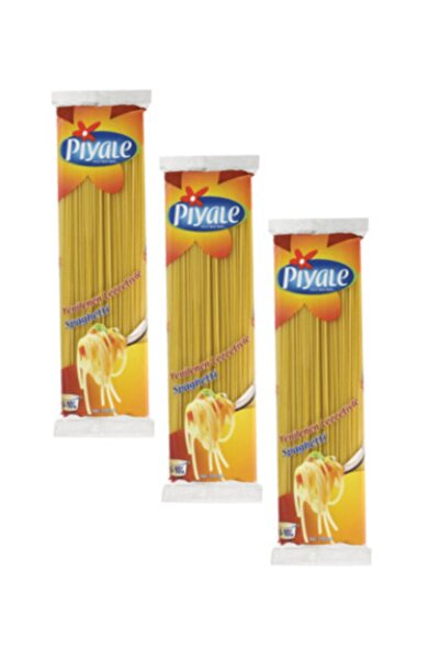 Piyale Spagetti Makarna 500 Gr. X 3 Adet