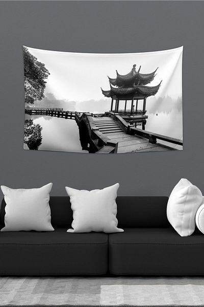 Vagonik Μοκέτα τοίχου Far East Bridge 70x100 cm