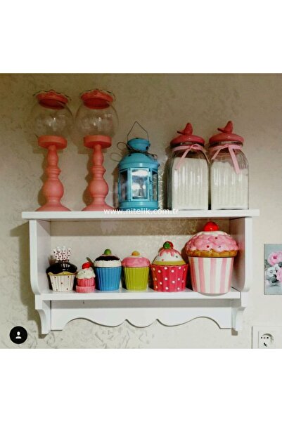 hommy Eve Lake Mutfak Rafı Terek