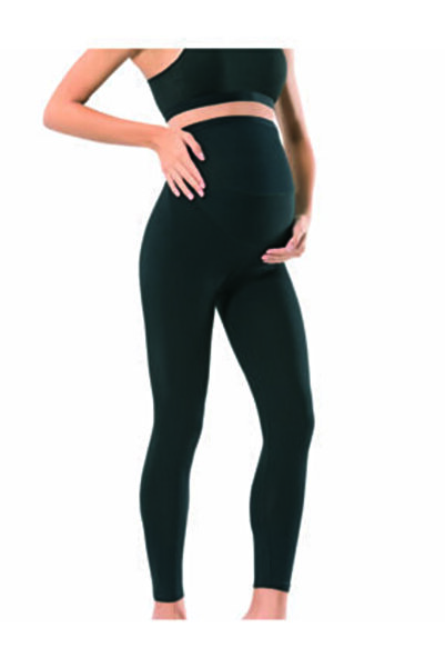 Anıt Colanți din bumbac și elastan pentru femei însărcinate