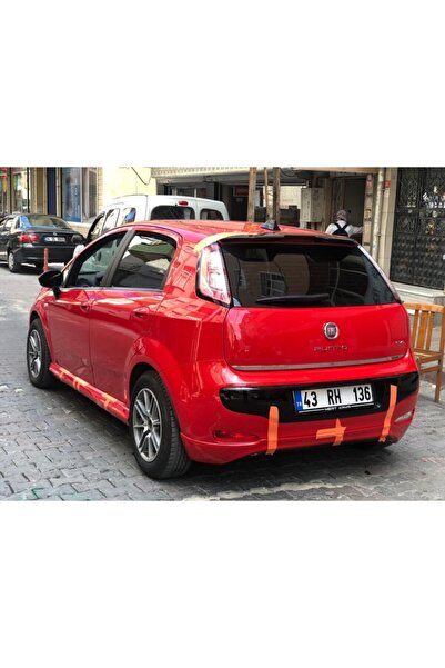 GÜNEŞLİ GARAJ Fiat Punto Evo 2010-2018 Uyumlu Boyasız Arka Ek Plastik