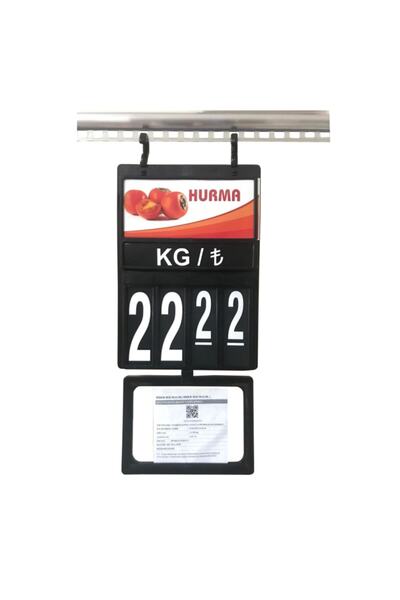 Yamani Display 10,lu Künyeli Takım Orta Boy Manav Etiketi (fiyat Etiketi)