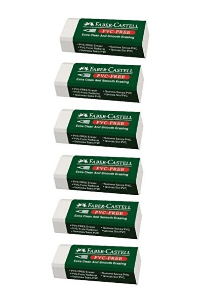 Faber Castell Eraser White Small Size 7 Pieces