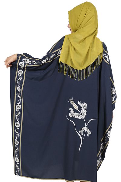 Reis Tulip Bat Sleeve Standard Size Hijab Dress