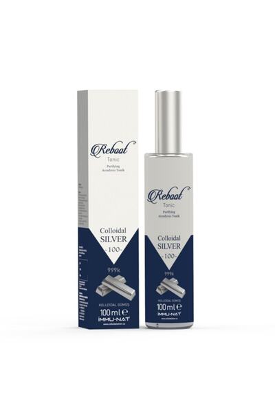 Taze ve Organik Reboot Silver Arındırıcı Tonik 20 Ppm – 100 Ml