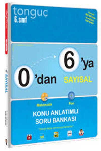 Tonguç Yayınları 0 Dan 6 Ya Sayısal Tüm Dersler Konu Anlatımlı Soru Bankası
