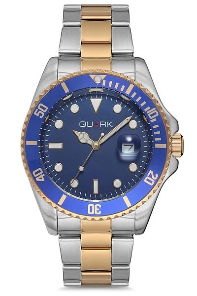 Quark Men's Quartz Black Gold Qc-421sg-2a
