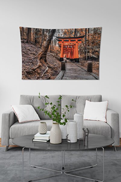 Vagonik Zidna tapeta sa pejzažem Dalekog istoka Tepih strane 70x100 cm