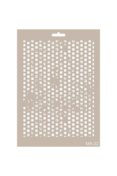 Cadence Mix Media Ma22 Stencil - 21X29 Series