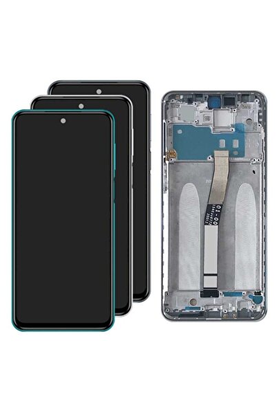 ErCorp Xiaomi Redmi NOTE 9 PRO Uyumlu LCD EKRAN GRİ FULL ÇITALI