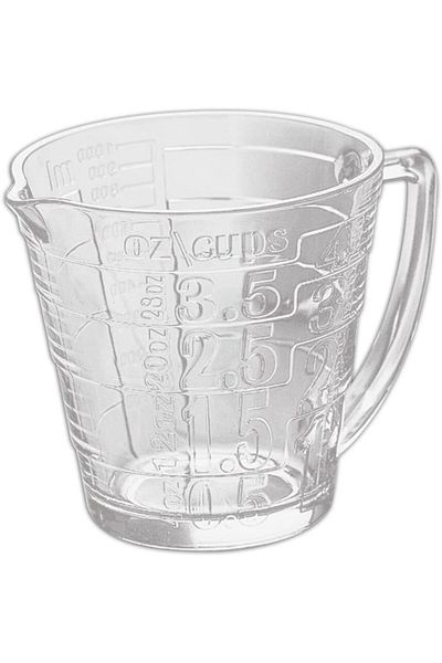 Paşabahçe Measuring Cup, Hard Glass, 1.13 L, , Glass, Transparent, 14 X 14 X 14 Cm