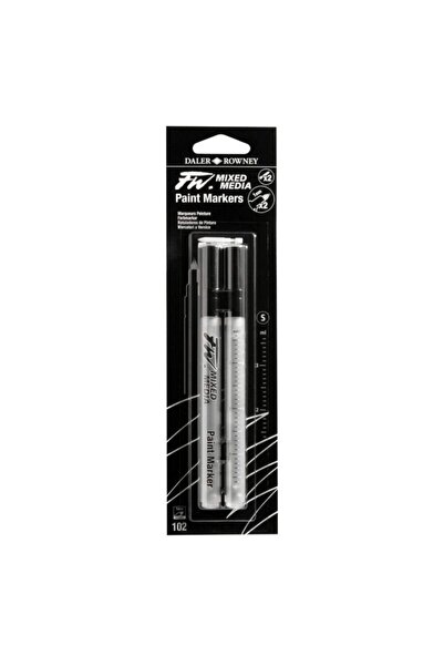 Daler Rowney Fw Mixed Media Boş Marker Set 2'li 1-2mm N:102