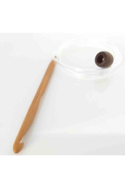 angel çanta aksesuar Croșetat din bambus cu linie de numărul 7