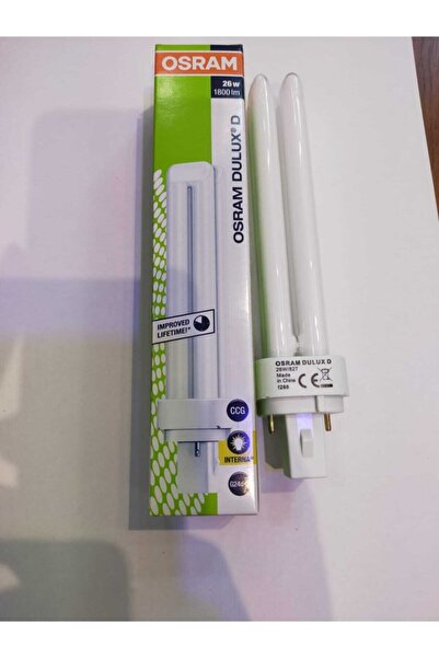 Osram 26w 827 Renk Kodlu Plc Ampül Boy:16.5cm ( 10w-13w-18w Yerine Olmaz )