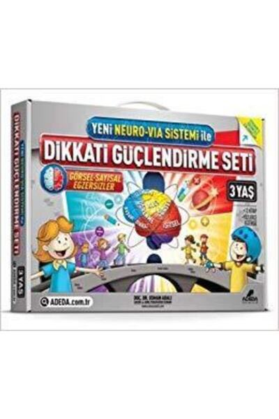 Adeda Yayınları Dikkati Güçlendirme Seti 3 Yaş - Yeni Neoro - Via Sistemi Ile