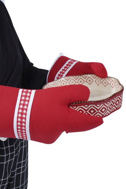 Homaks Kitchen / Oven Gloves Red