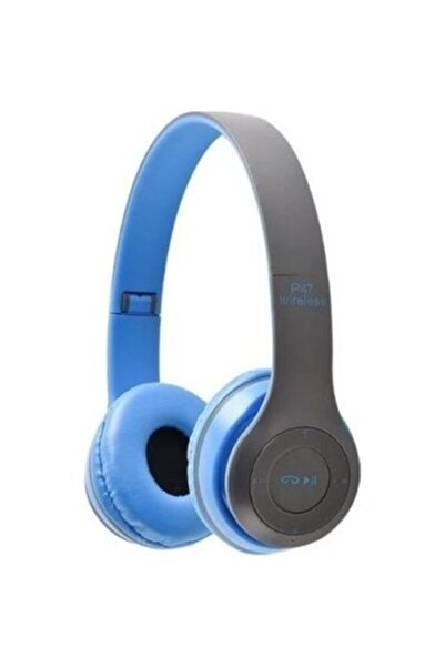 PoyrazGlobal Ally P47 Bt 5.0 Kablosuz Bluetooth Kulaklık Stereo Bluetooth + K...