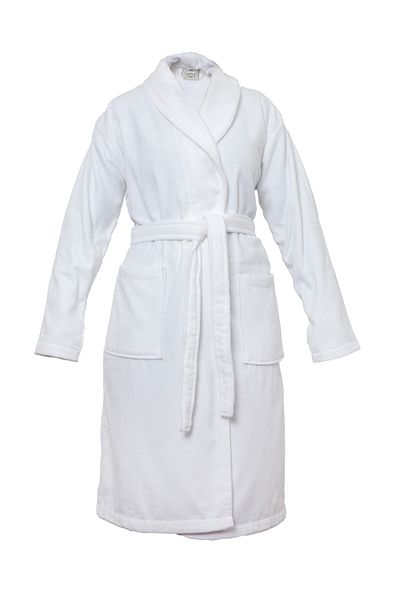 ünsan White Women's Bathrobe