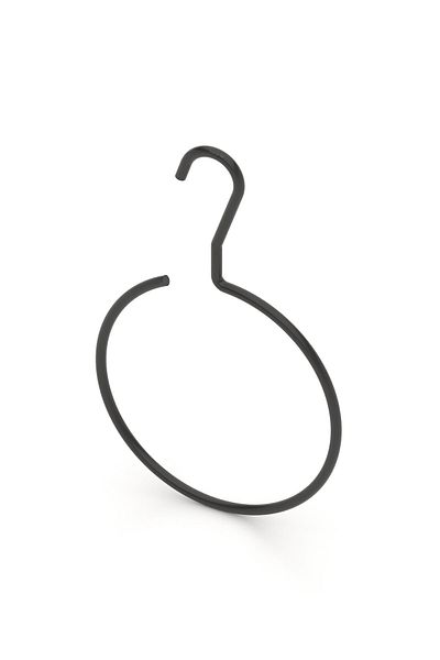 Teknotel Μαύρο ματ κασκόλ και λουράκι σάλι - Σετ 3 τεμαχίων Eg203
