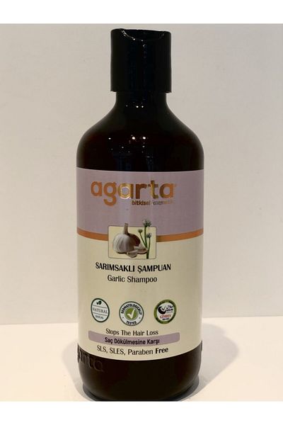 Agarta Natural Shampoo Garlic 400 ml