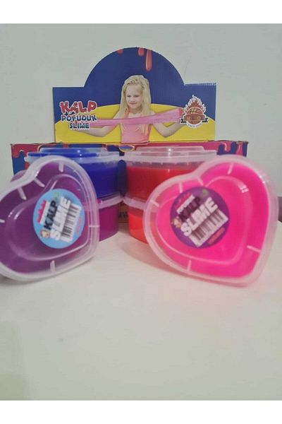 ümit toys 150 جرام 6 قطع سلايم قلب رقيق