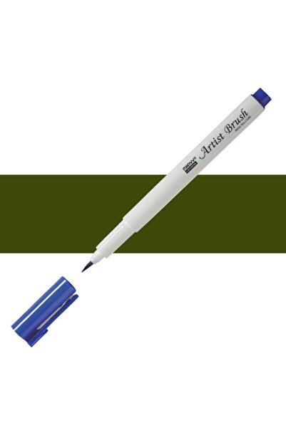 Marvy Brush Pen Fırça Kalem Olıve Green