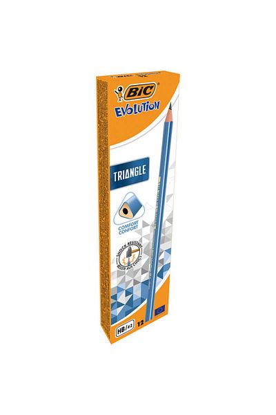 Bic Bic Evol Triangle Pencil 12 Pieces Box964845