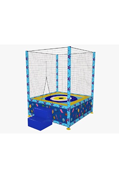 TRAMBOLİNSAN File Korumalı Trambolin 180x180 cm