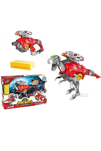 BEREN Dinobots Robot Blaster Rex Silaha Dönüşen Robot Dinazor