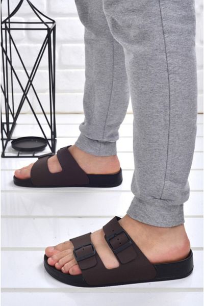 Ceyo Ανδρικές ορθοπεδικές παντόφλες Bermuda 2 Brown