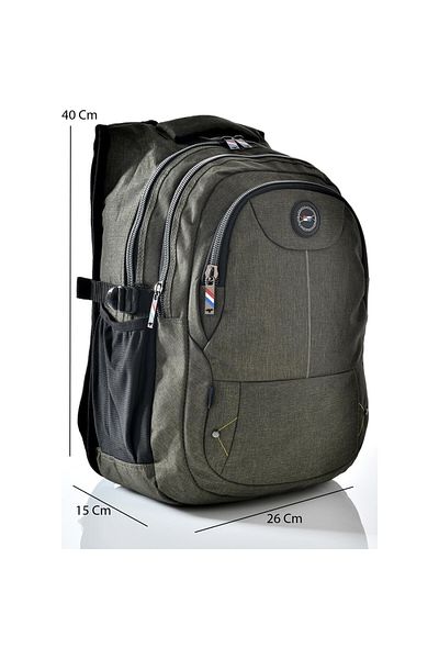 Relaxion Γκρι Unisex Bat Backpack 2237