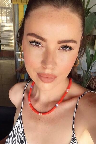 ESUSO Afrika Vinil Boncuk Heishi Bayan Kadın Fimo Kolye Gerdanlık Kiremit Renk