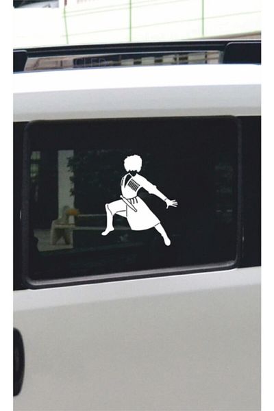 TSC Caucasian Dancer Foil Cut Label (white) 15 Cm