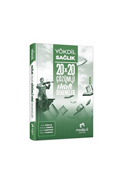 Modadil Yayınları Modadil YÖKDİL Sağlık Bilimleri Mini Denemeler 20X20