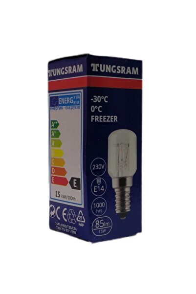 TUNGSRAM Buzdolabı Ampulü 15w E14 Duy 5li Paket