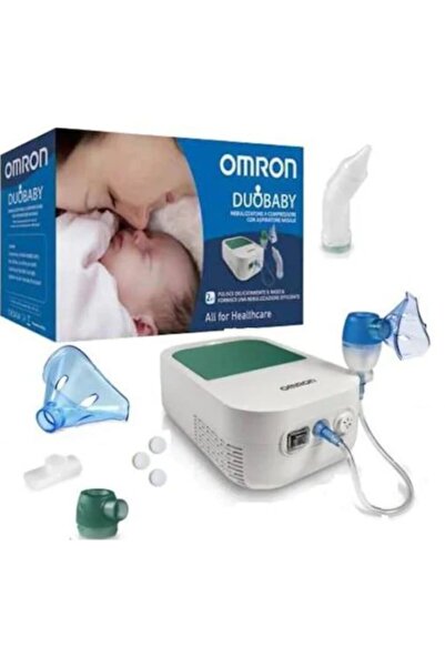 Omron Duo Baby Nebulizatör Ve Burun Aspiratörü Hastaları Için
