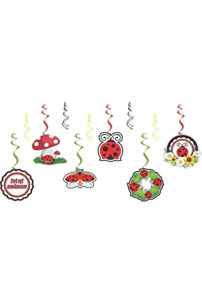 Partimarka Ladybug Hanging Ornaments