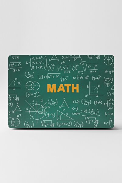 TUGİBU Laptop Sticker Kaplama Notebook Macbook Matematik Science Yeşil