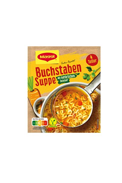 Maggi Vegan Hazır Harf Çorba