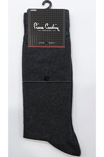 Pierre Cardin Мъжки черни памучни чорапи, комплект от 6 броя, 1275-2