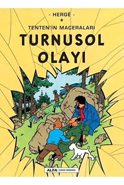 Alfa Yayınları Herge Tenten'in Maceraları 18 - Turnusol Olayı Çizgi Roman Kit...