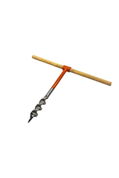 Titi Boyunduruk Burgu Ahşap Çevirmeli El Matkap Ucu 40 mm