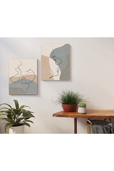 hediyeniburadabul Artistic Design Wooden Table