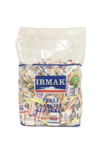Irmak Tekli Sargılı Küp Şeker 500 gr (poşet)