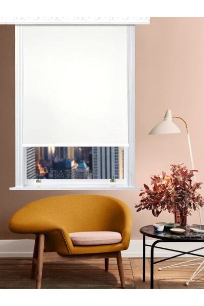 Babacan Beyaz Stor Etek Dilimsiz 250 X 260