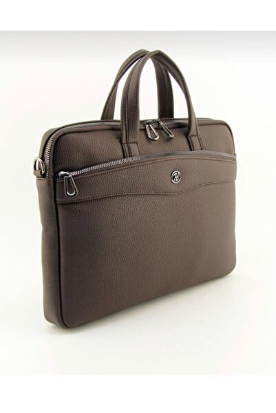 ATABEY ÇANTA حقيبة لابتوب ماك بوك اير برو 13 و13.3 بوصة باللون البني للجنسين